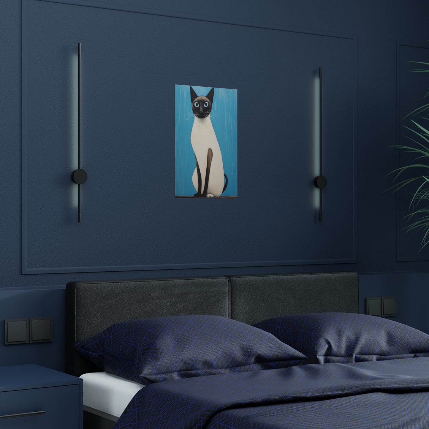 Curious Eyes, Satin Poster Print (300gsm)