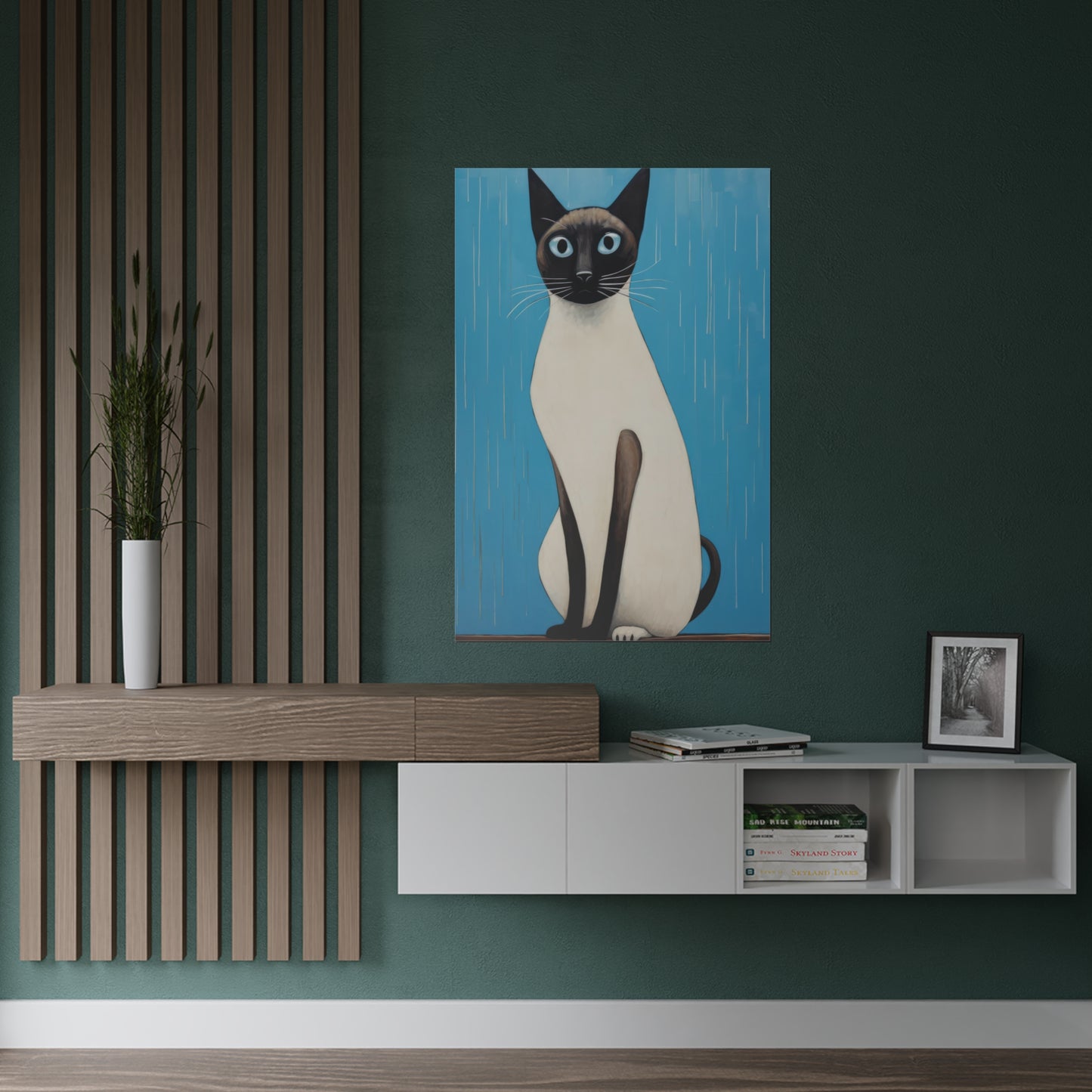 Curious Eyes, Satin Poster Print (300gsm)
