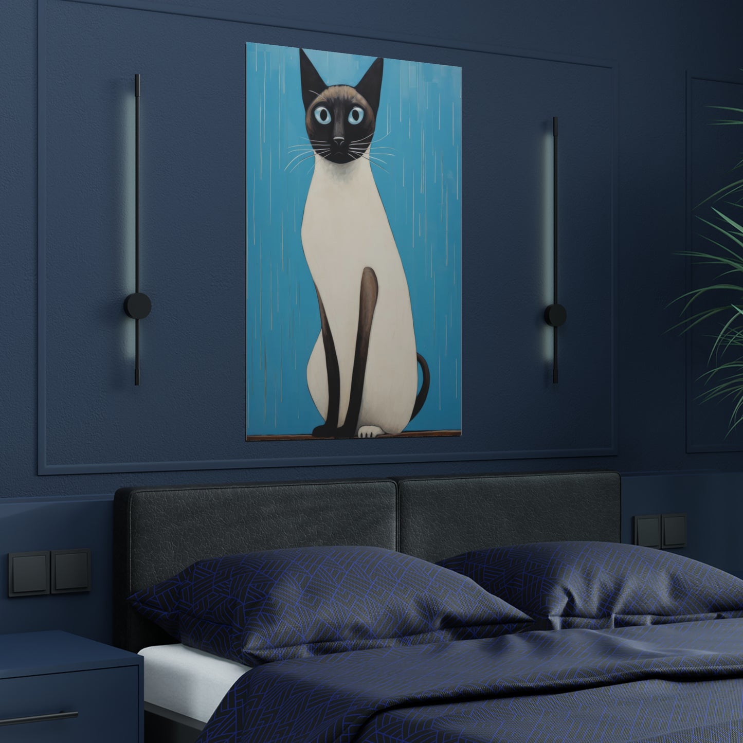 Curious Eyes, Satin Poster Print (300gsm)