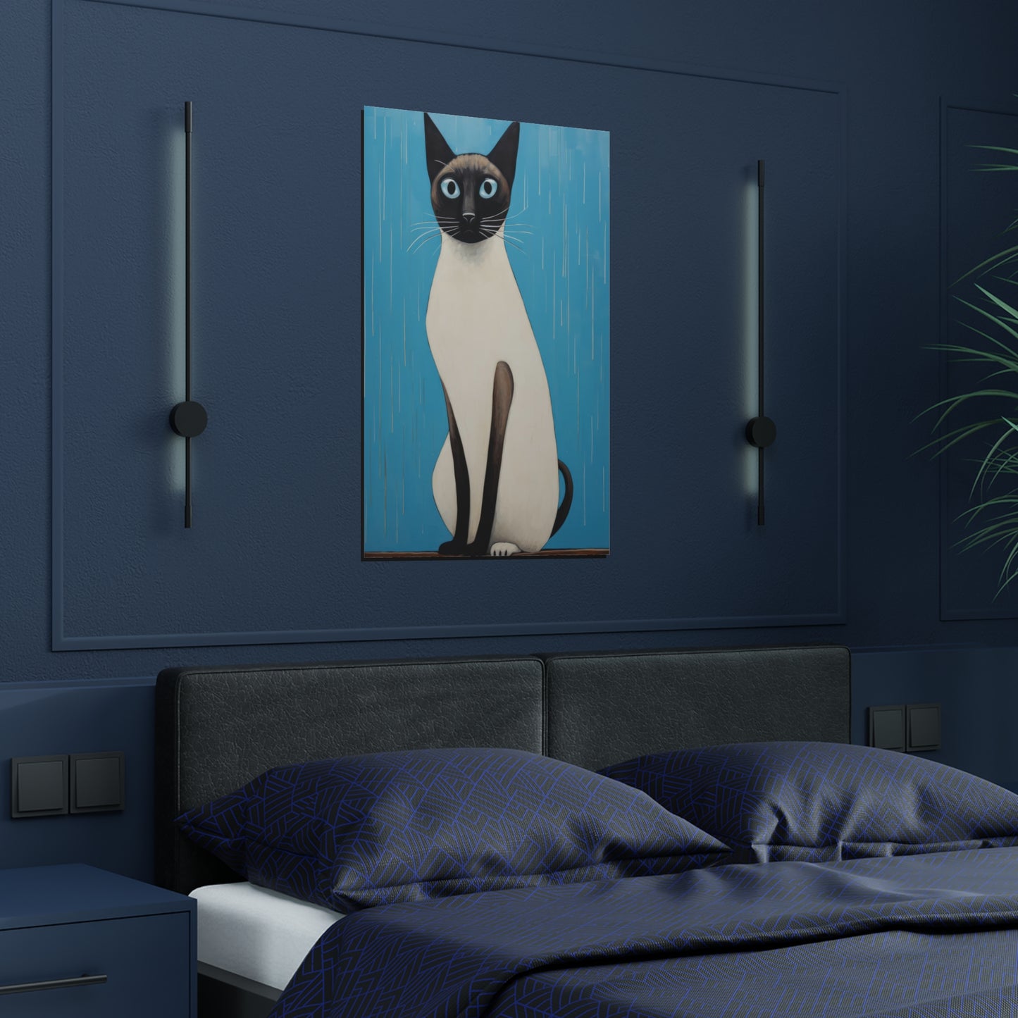 Curious Eyes, Satin Poster Print (300gsm)