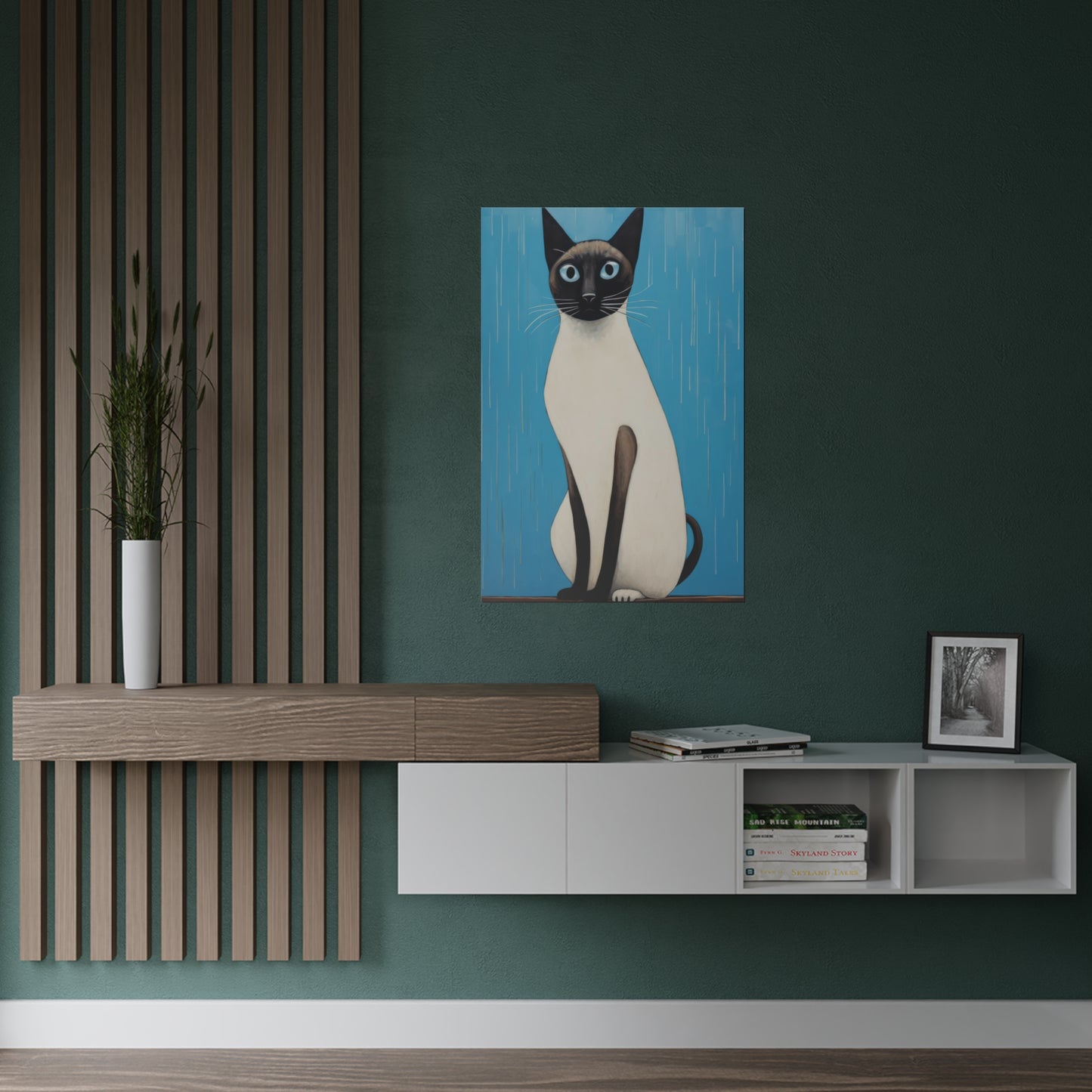 Curious Eyes, Satin Poster Print (300gsm)