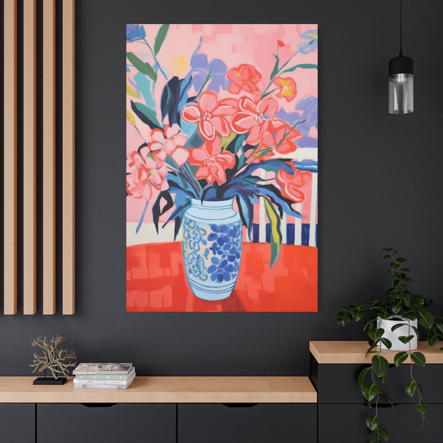 Blueberry Pancakes, Canvas (40x60)