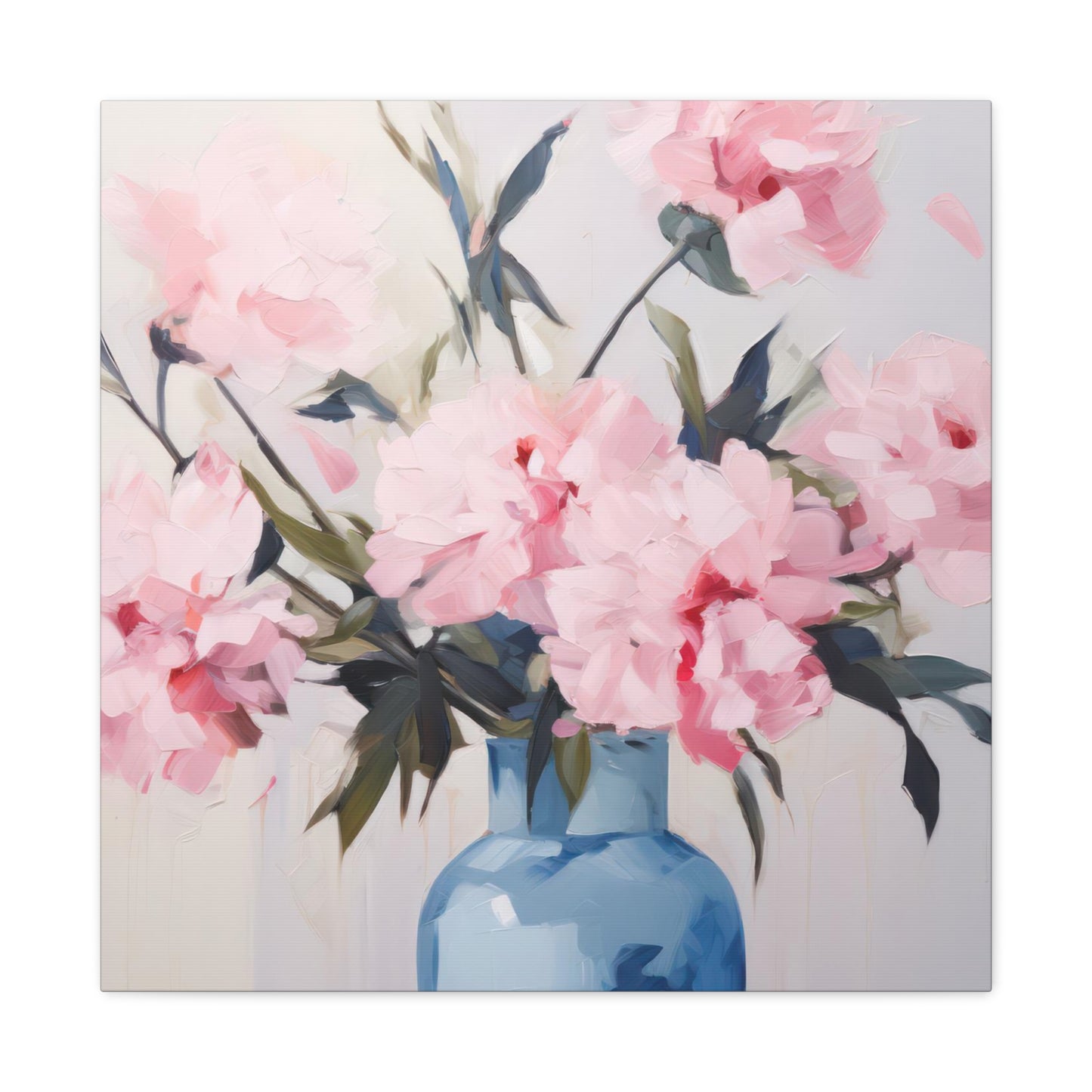 Baby Pink Peonies, Series, Canvas (24x24)&(30x30)