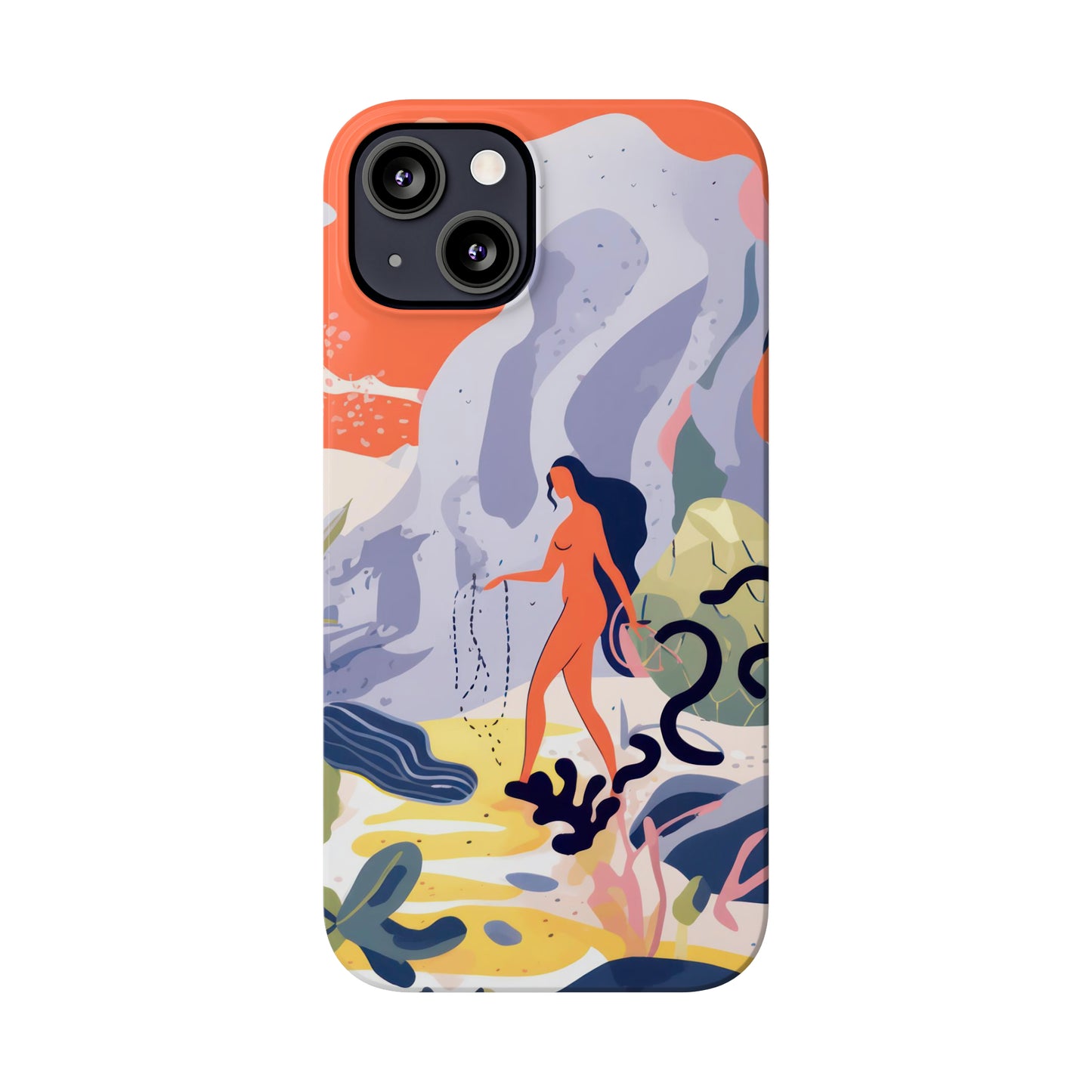 Moonlit, Slim Phone Case