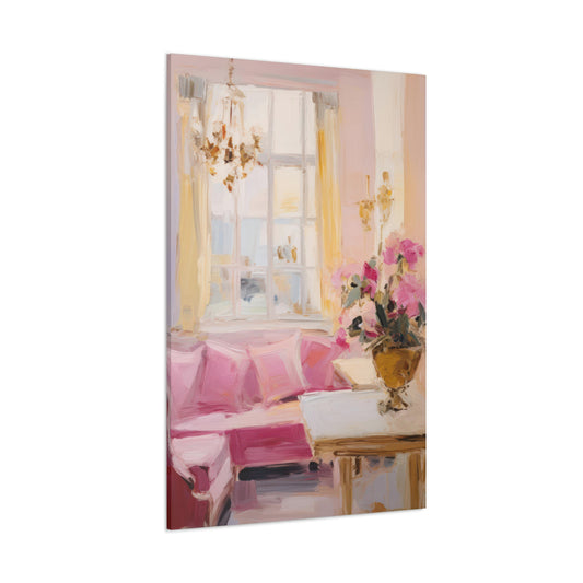 Pink Sofa, Canvas (40x60)