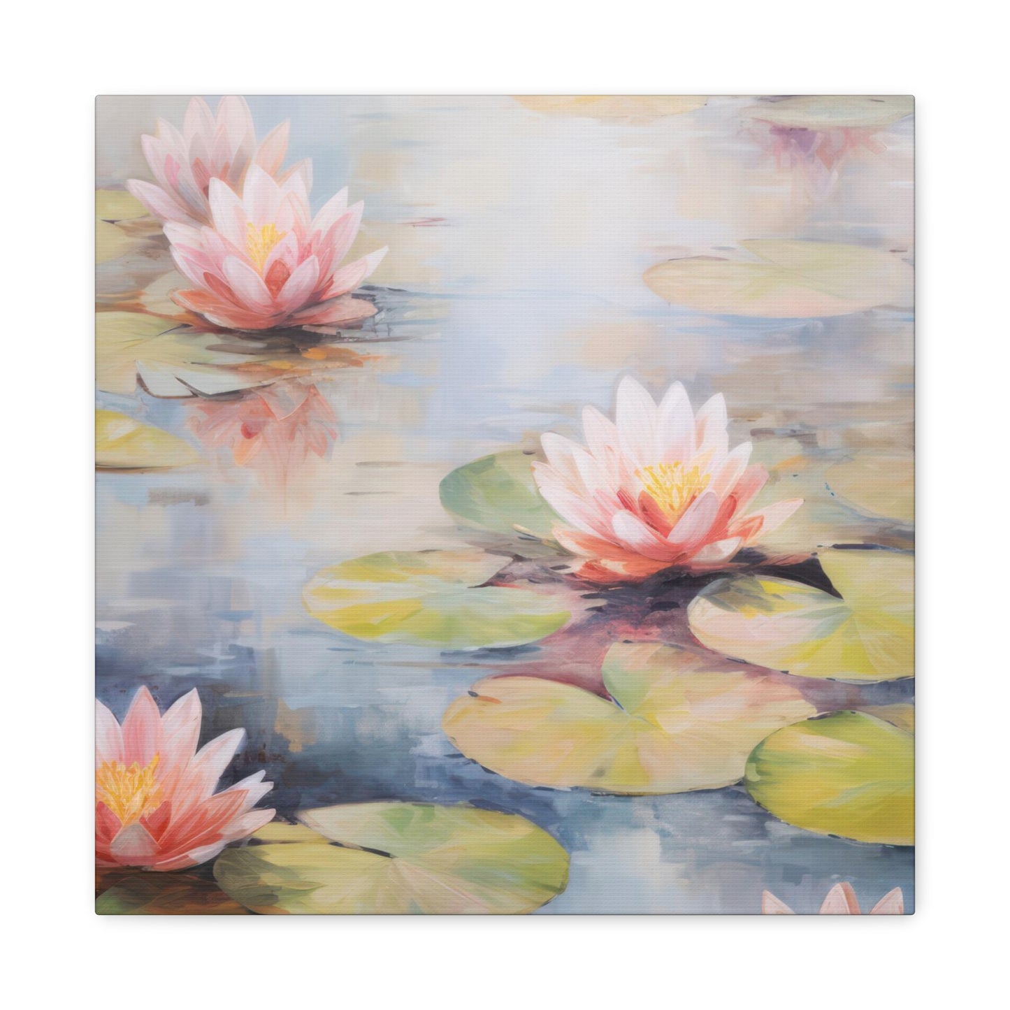 Water Lilies, Canvas (12x12)&(16x16)