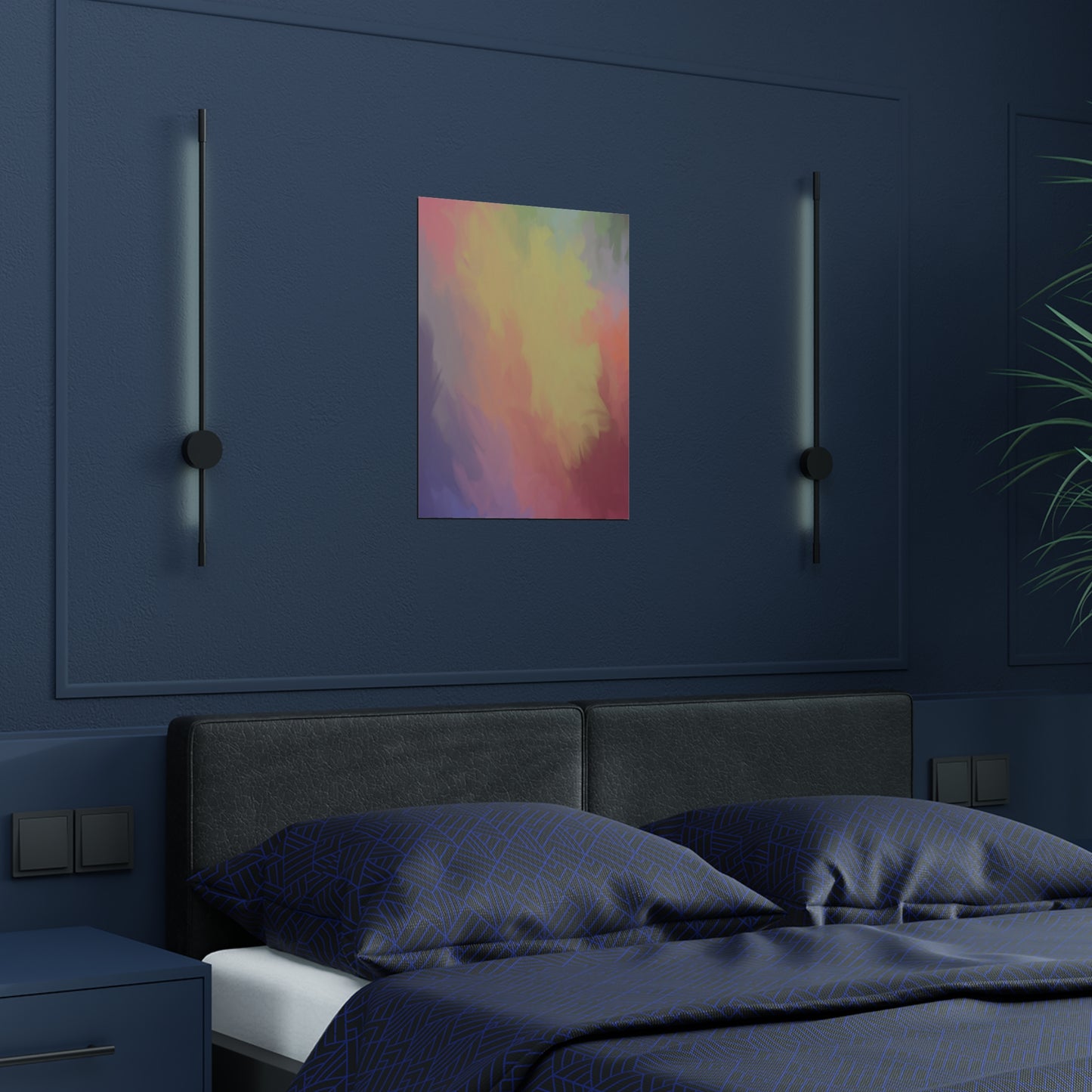 Aurora's Fever Dream, Satin Poster Print (300gsm)
