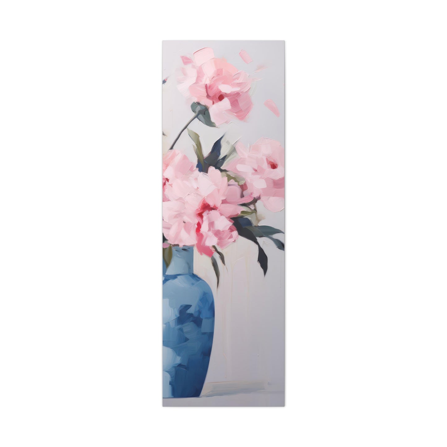 Baby Pink Peonies, Series, Canvas (20x60)