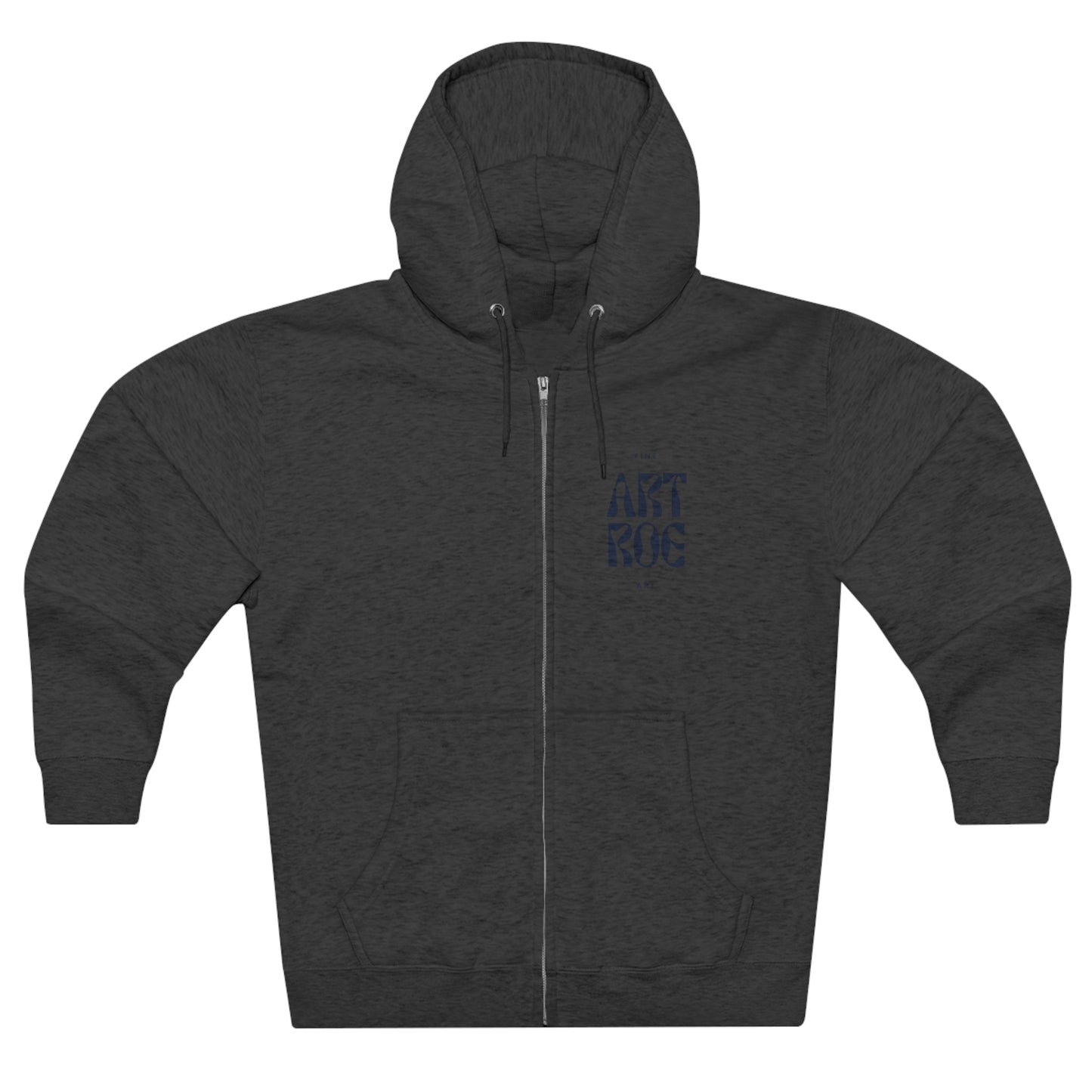 ART ROE LOGO Unisex Premium Full Zip Hoodie