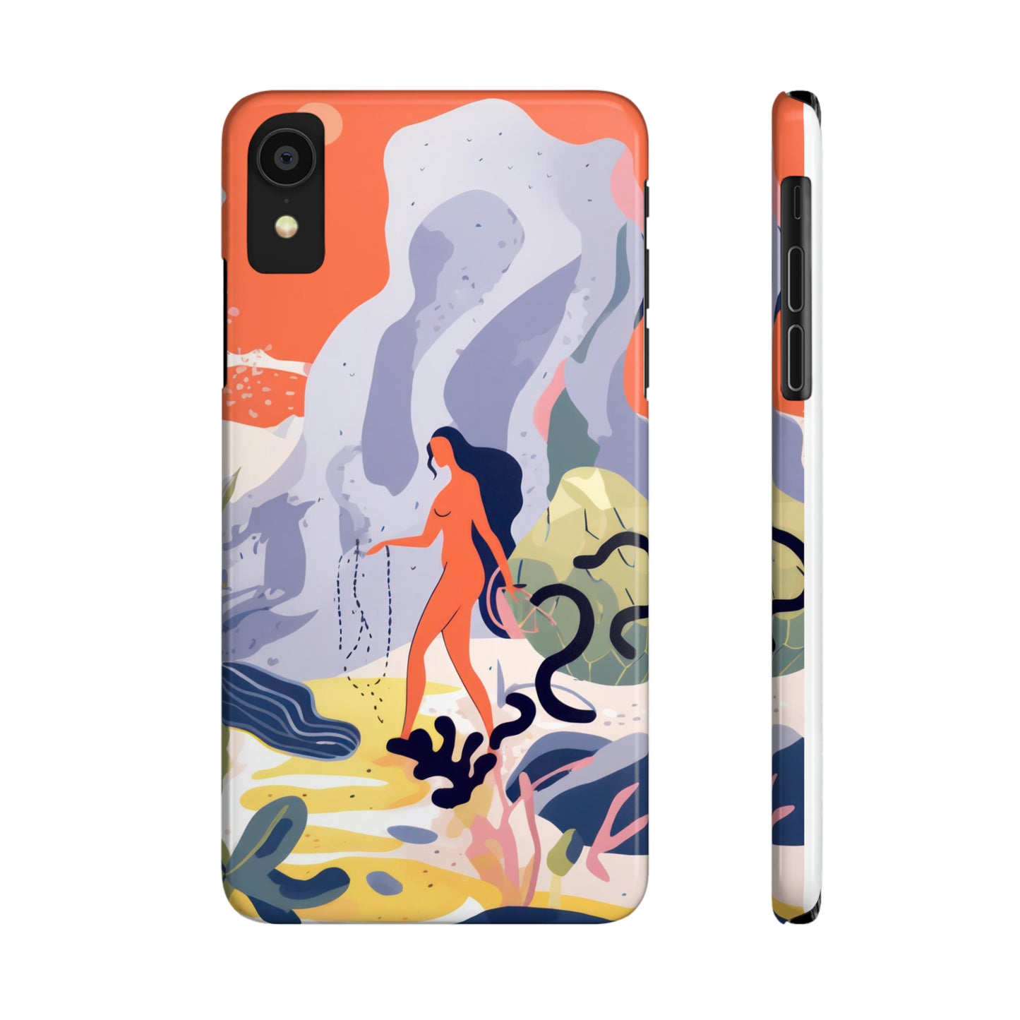 Moonlit, Slim Phone Case