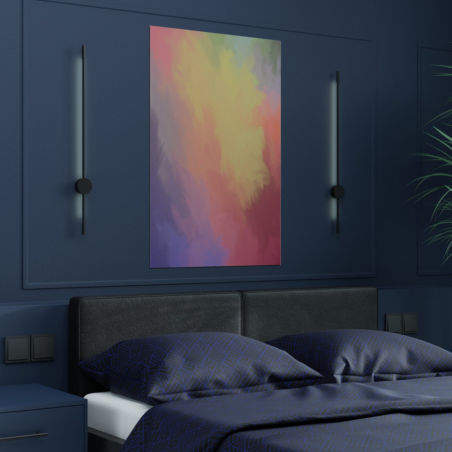 Aurora's Fever Dream, Satin Poster Print (300gsm)