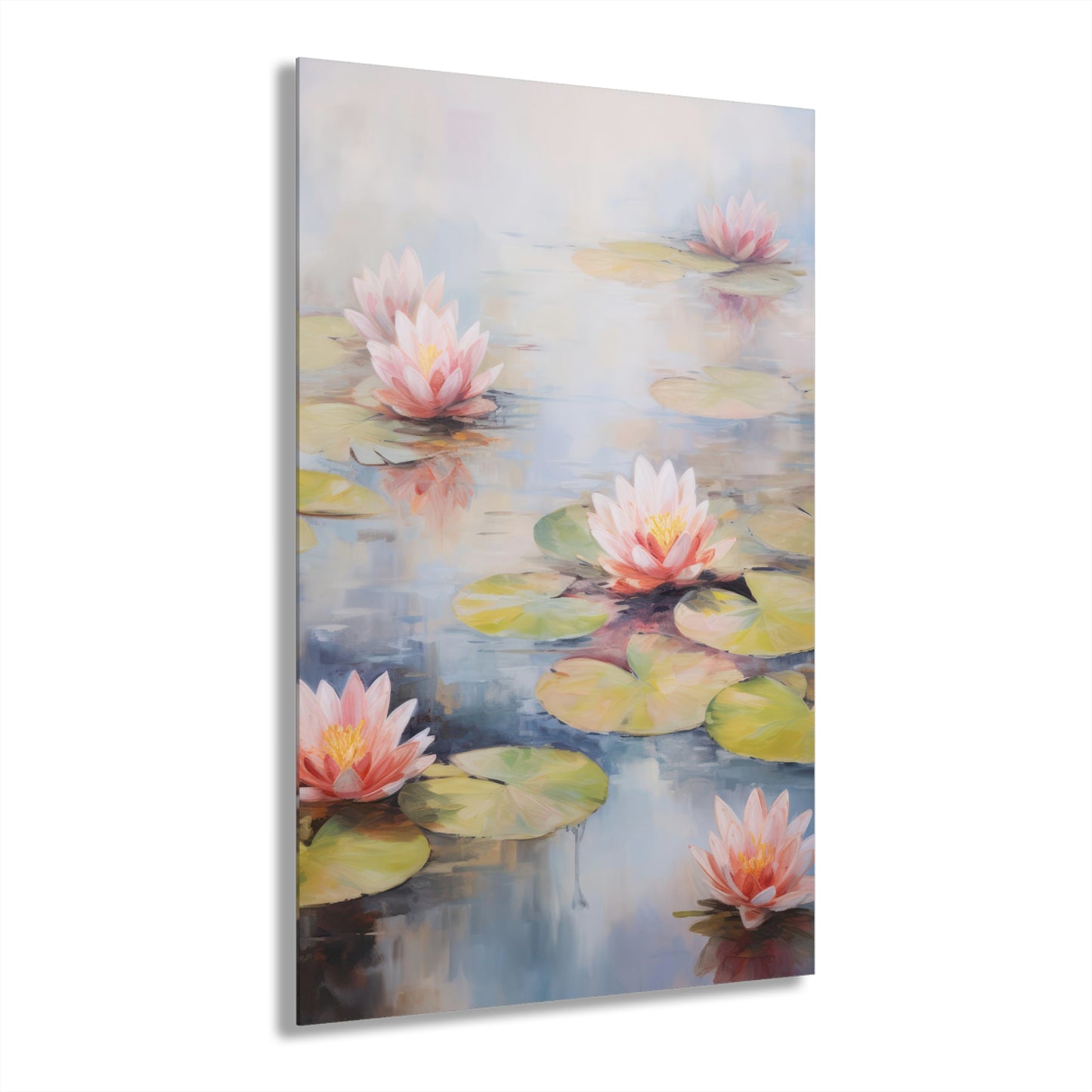 Water Lilies, Acrylic Panel (20x30)