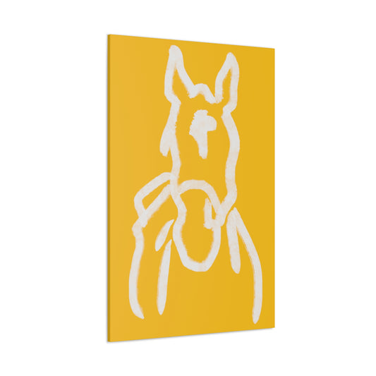 Royal Boy Yellow, Horse, Canvas (40x60)