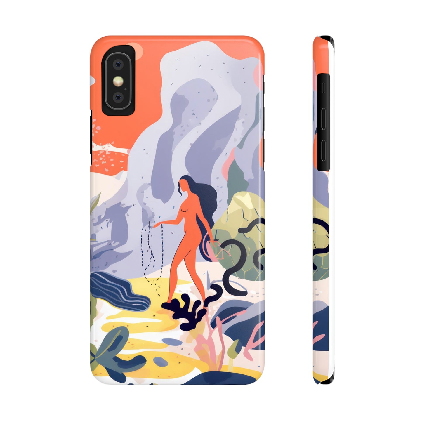 Moonlit, Slim Phone Case