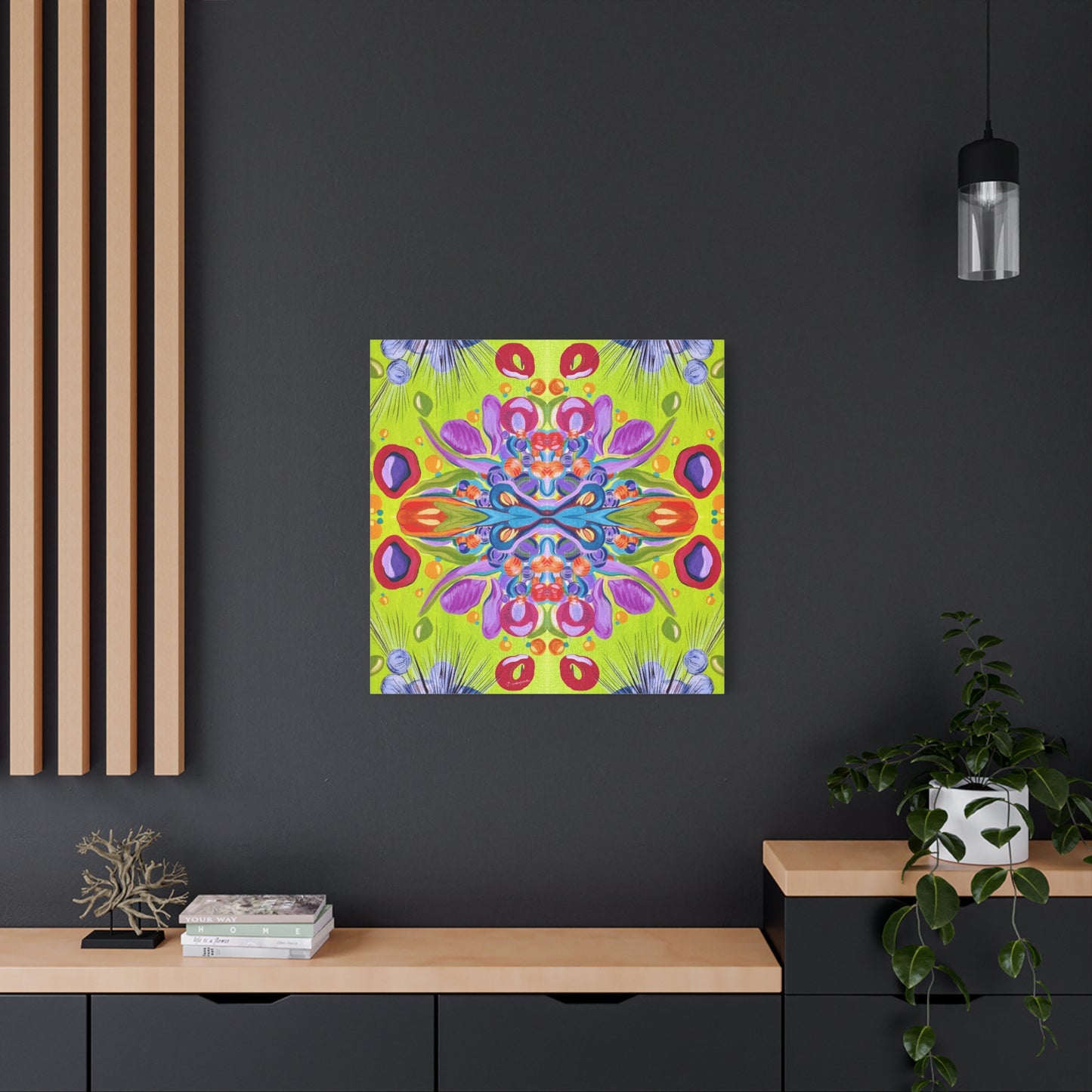 Kaleidoscope, Optical Series, Canvas (30x30)