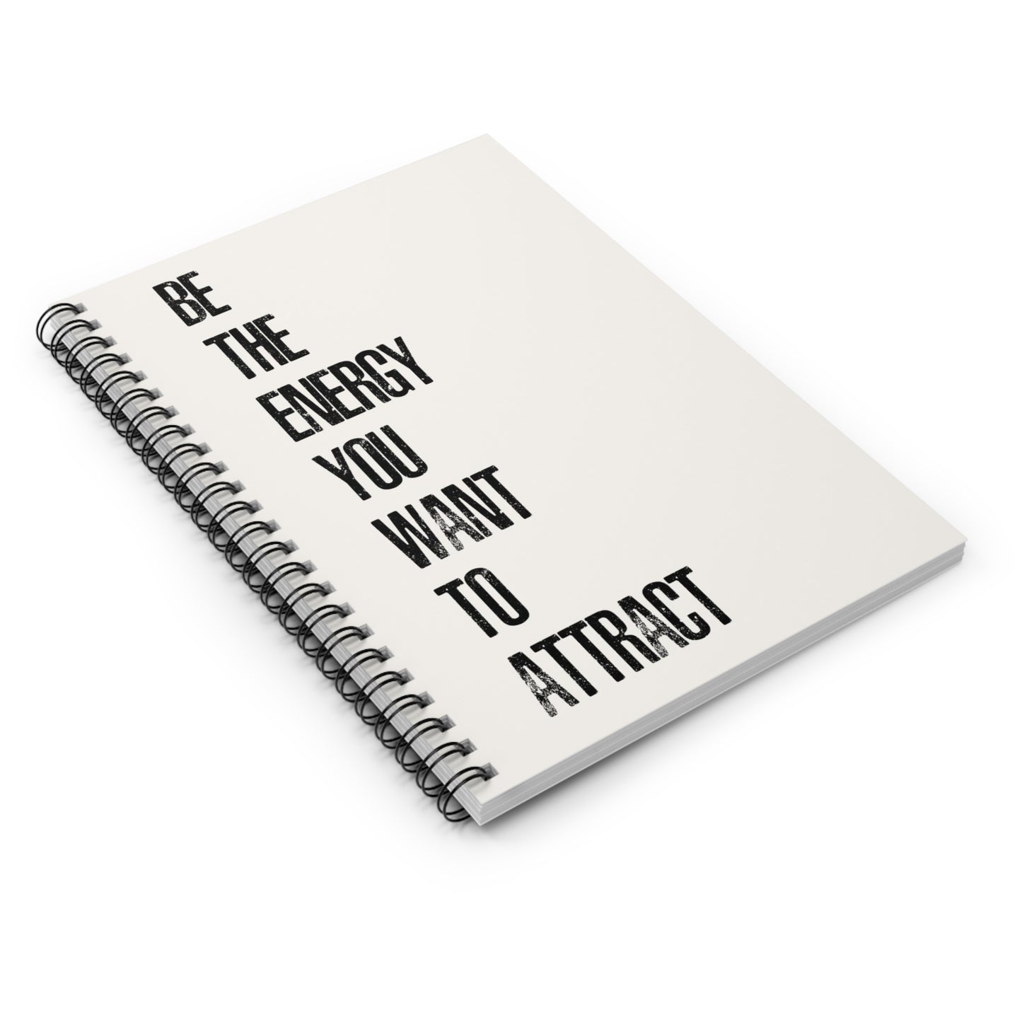 Be The Energy, Spiral Notebook