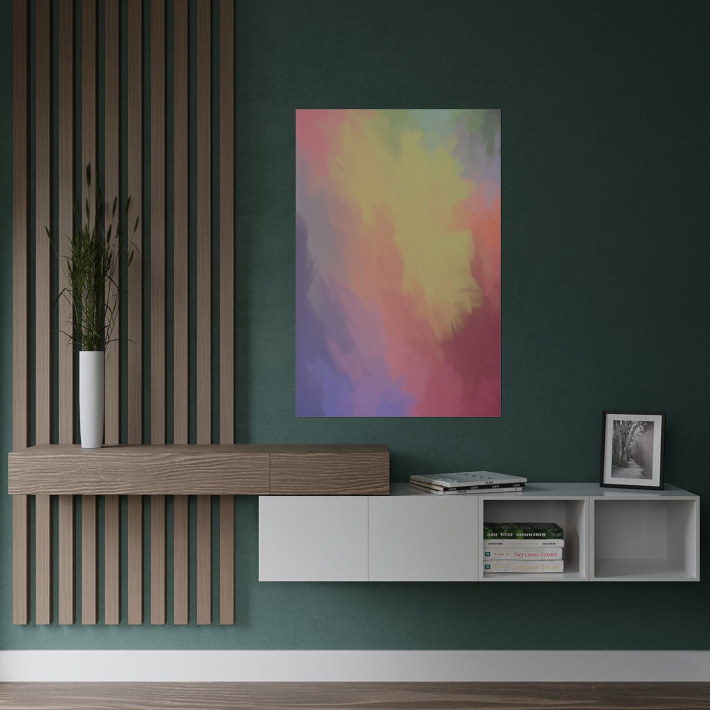 Aurora's Fever Dream, Satin Poster Print (300gsm)