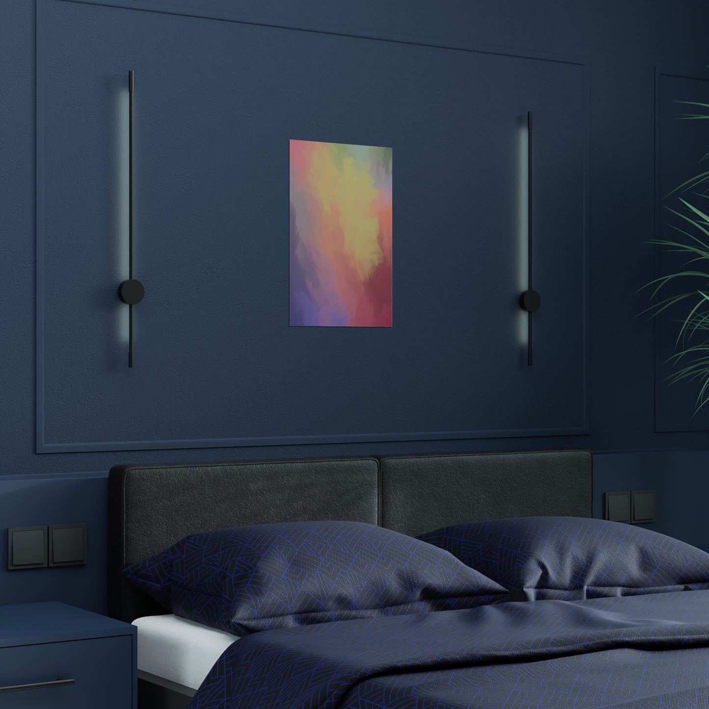 Aurora's Fever Dream, Satin Poster Print (300gsm)