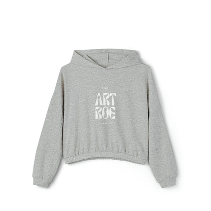 ART ROE LOGO Women's Cinched Bottom Hoodie