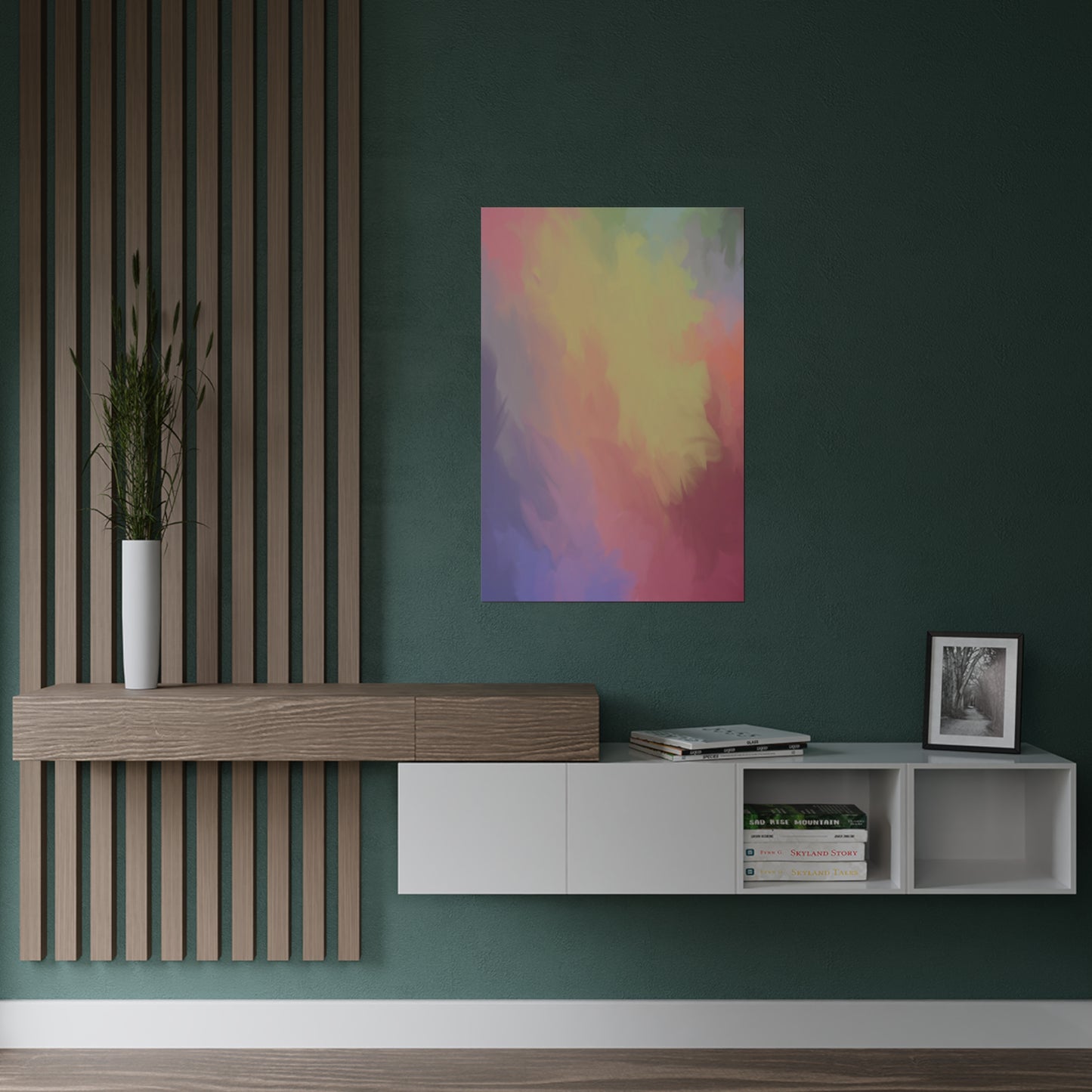 Aurora's Fever Dream, Satin Poster Print (300gsm)