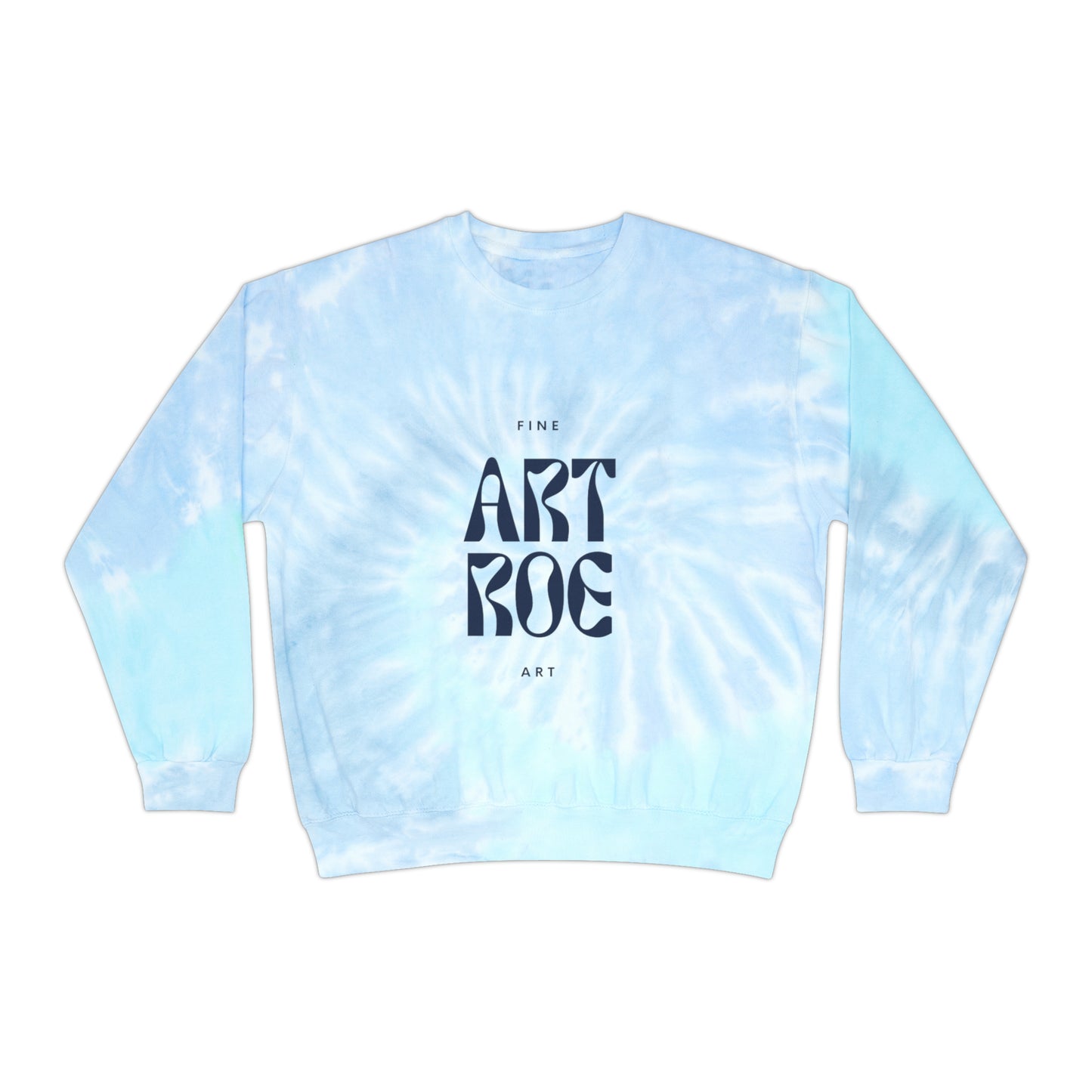 ART ROE LOGO Unisex Tie-Dye Sweatshirt