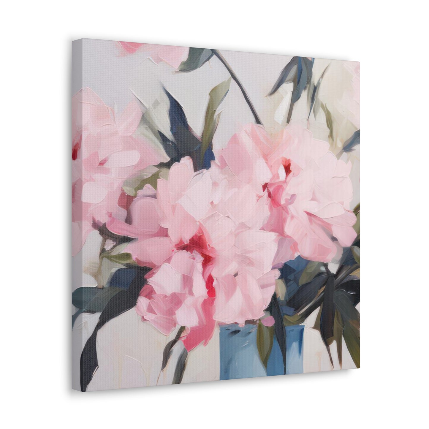 Baby Pink Peonies, Series, Canvas (12x12)&(16x16)