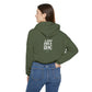 Horsey ART ROE LOGO Women's Cinched Bottom Hoodie