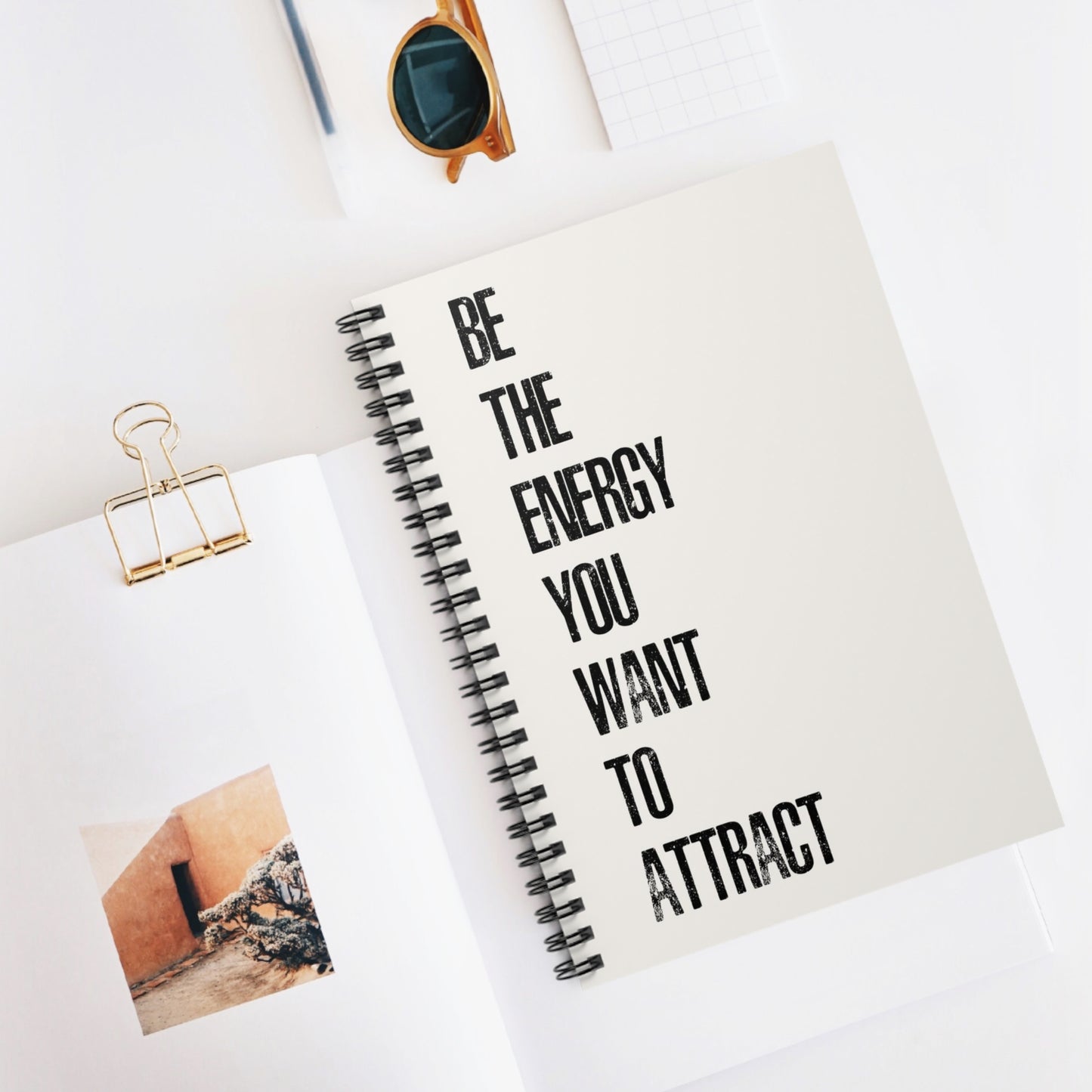 Be The Energy, Spiral Notebook