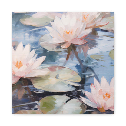 Lily Pad, Canvas (12x12)&(16x16)