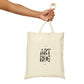 ART ROE LOGO Cotton Canvas Tote Bag