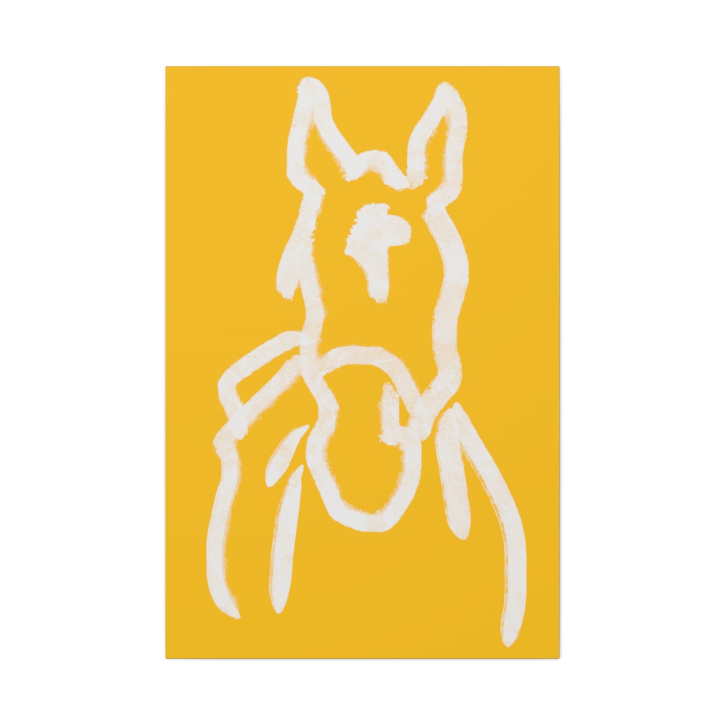 Royal Boy Yellow, Horse, Canvas (40x60)