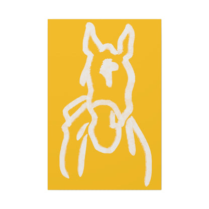 Royal Boy Yellow, Horse, Canvas (40x60)