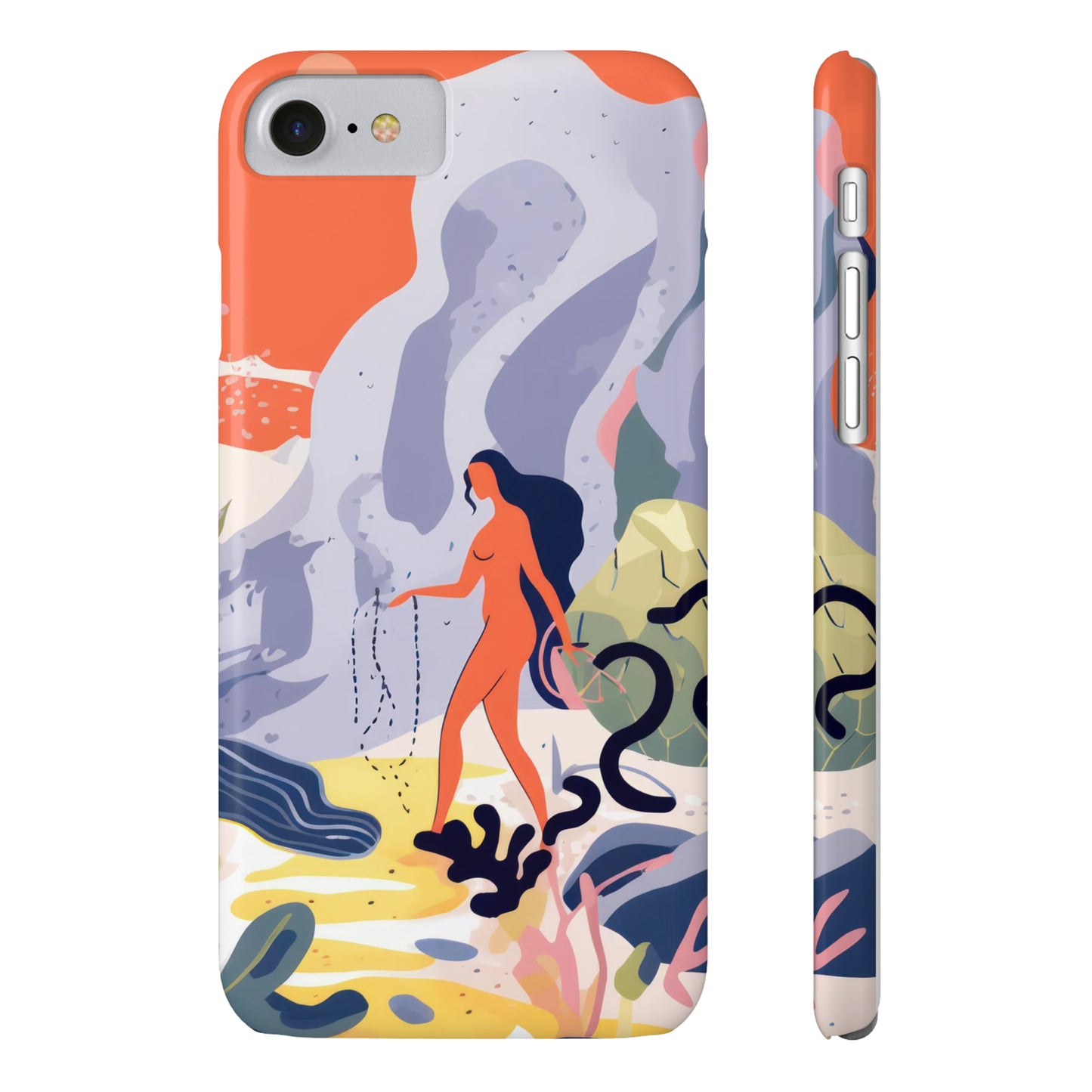 Moonlit, Slim Phone Case