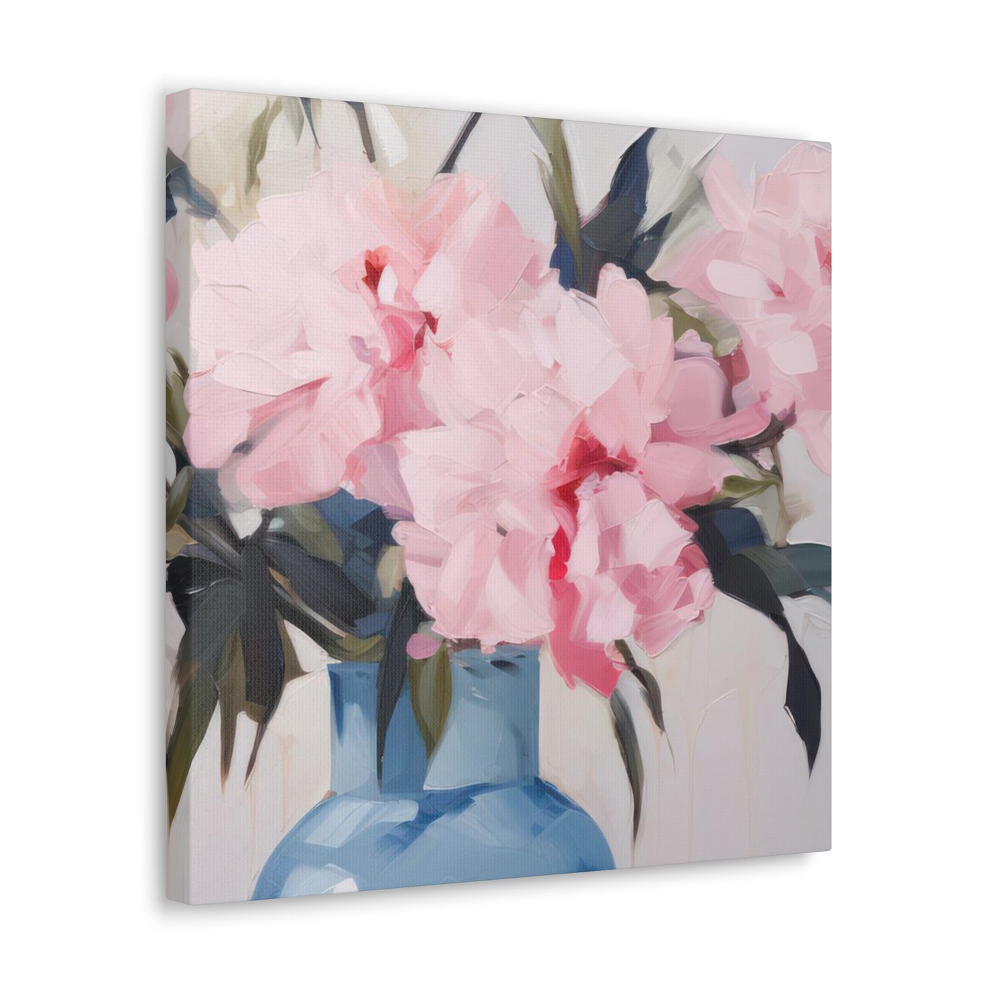 Baby Pink Peonies, Series, Canvas (12x12)&(16x16)