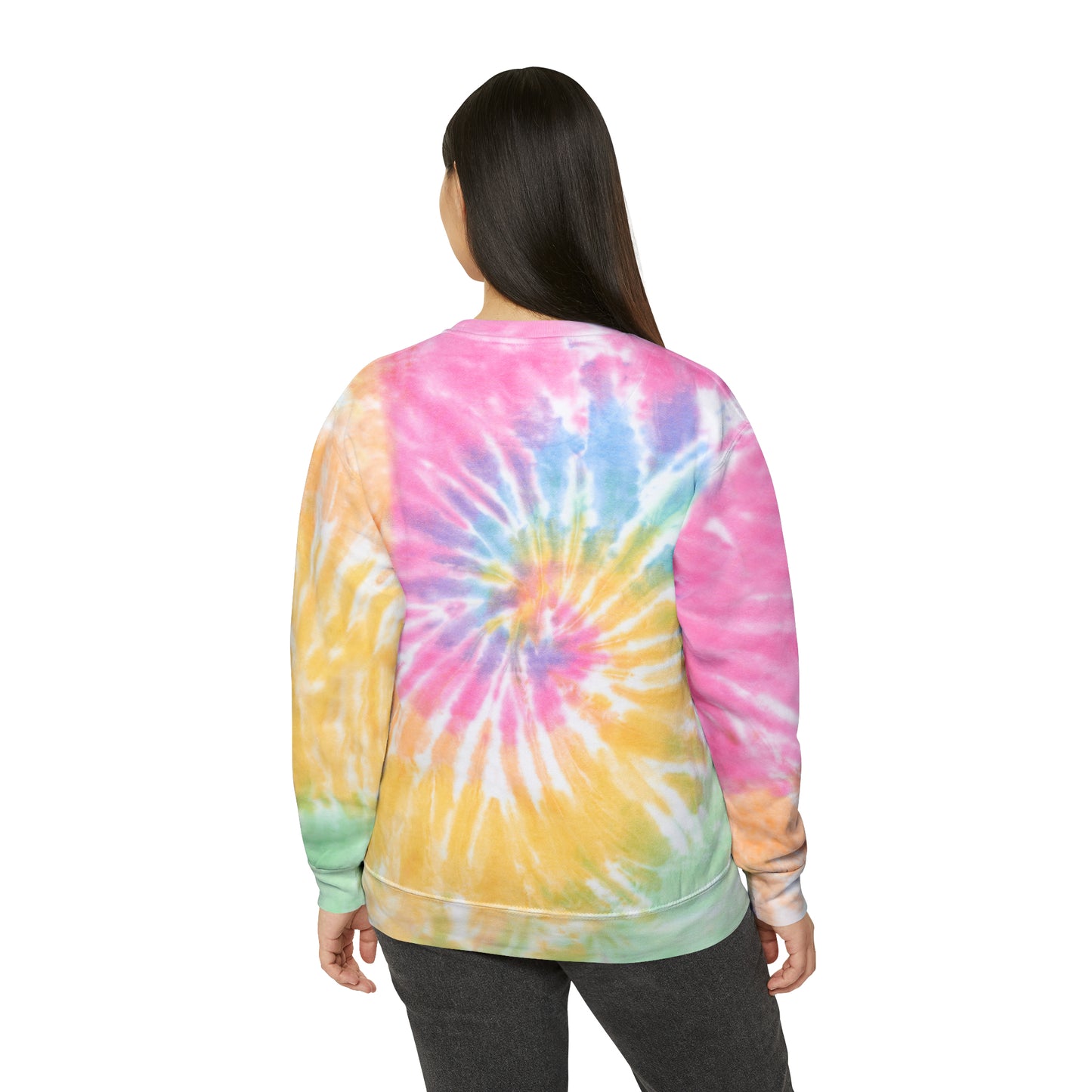 ART ROE LOGO Unisex Tie-Dye Sweatshirt