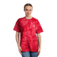 ART ROE LOGO Tie-Dye Tee, Crystal