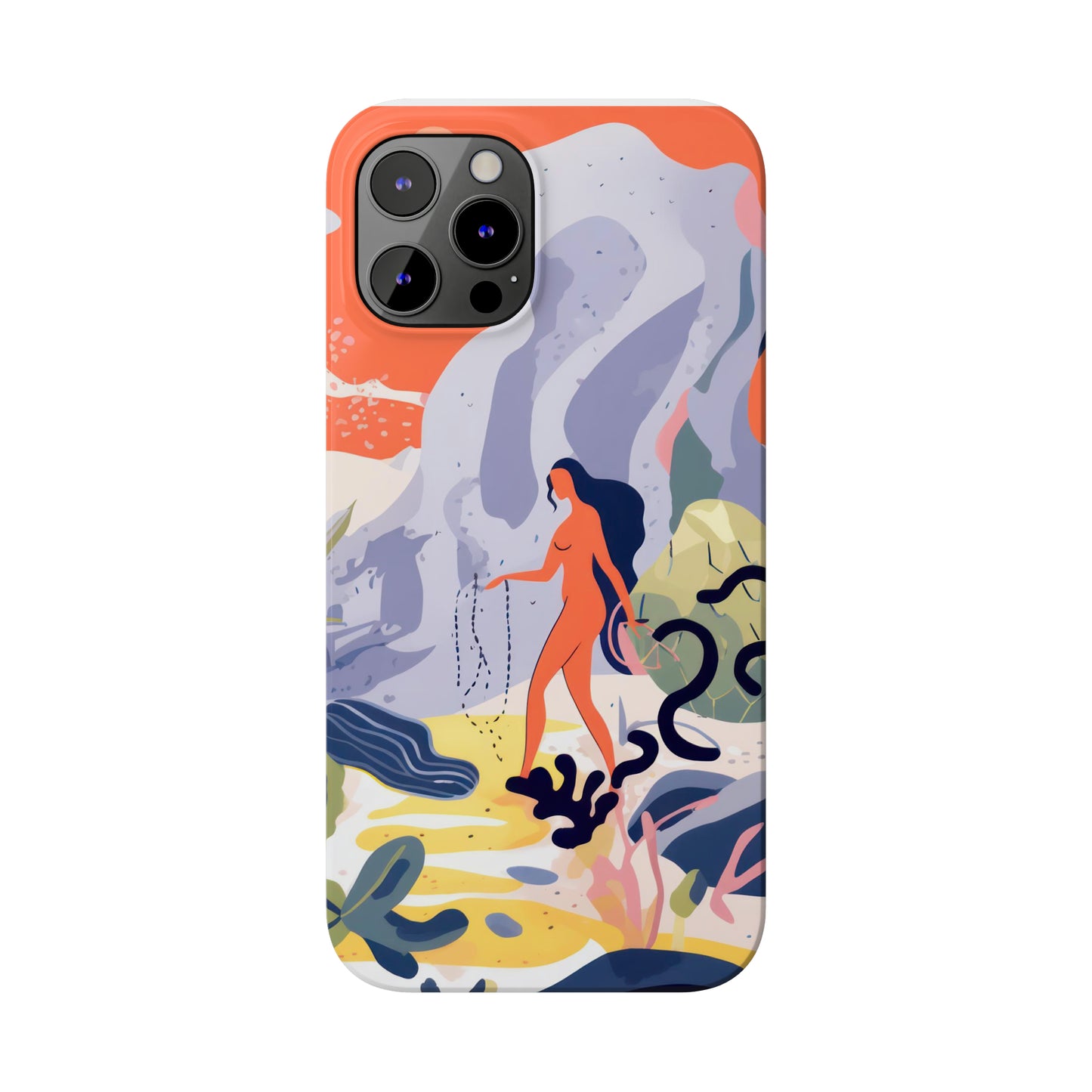 Moonlit, Slim Phone Case