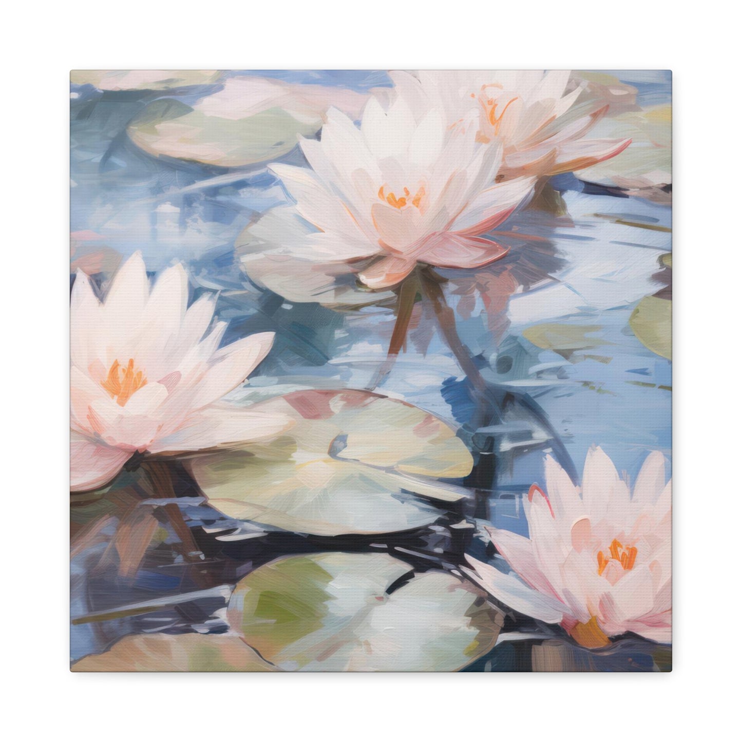 Lily Pad, Canvas (12x12)&(16x16)