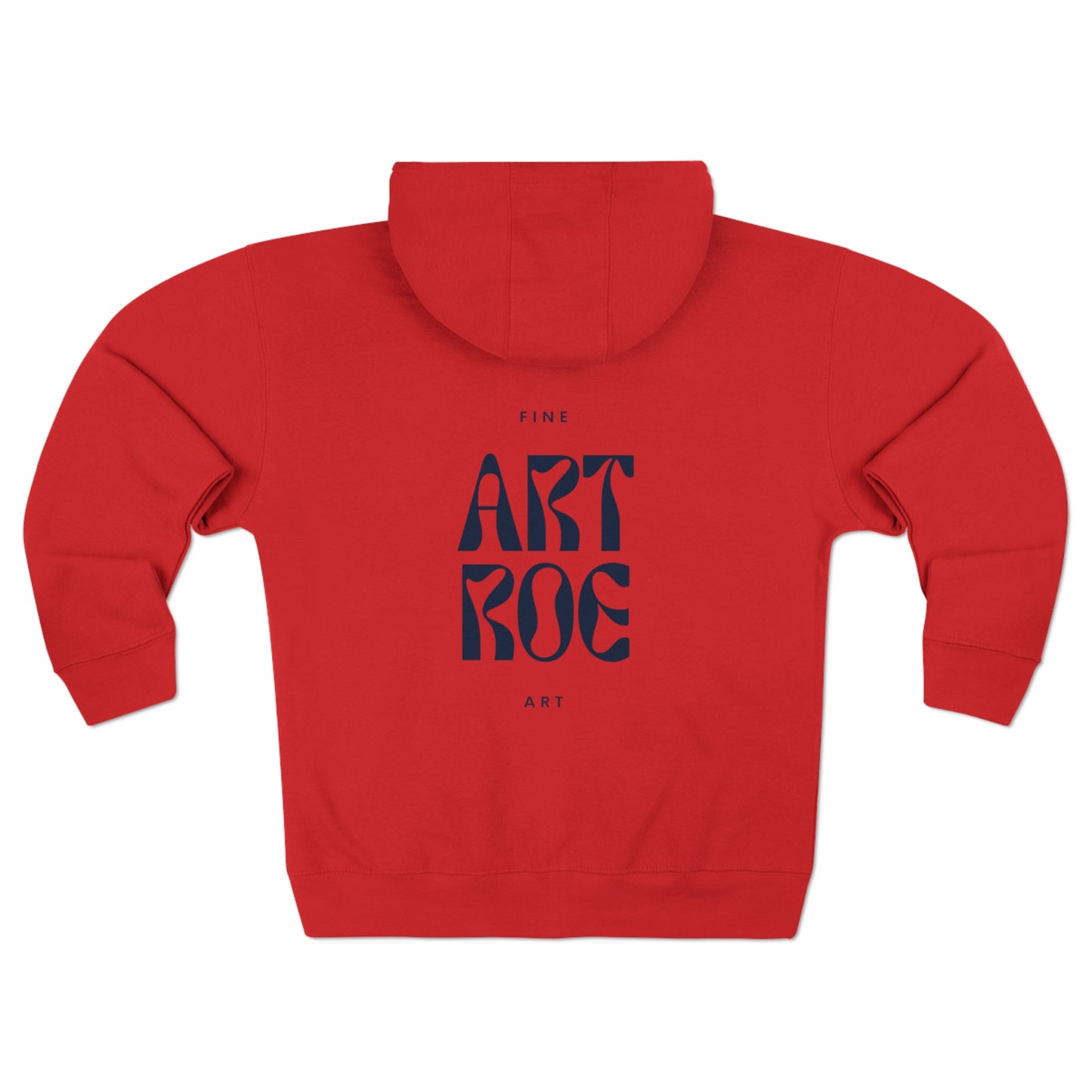 ART ROE LOGO Unisex Premium Full Zip Hoodie