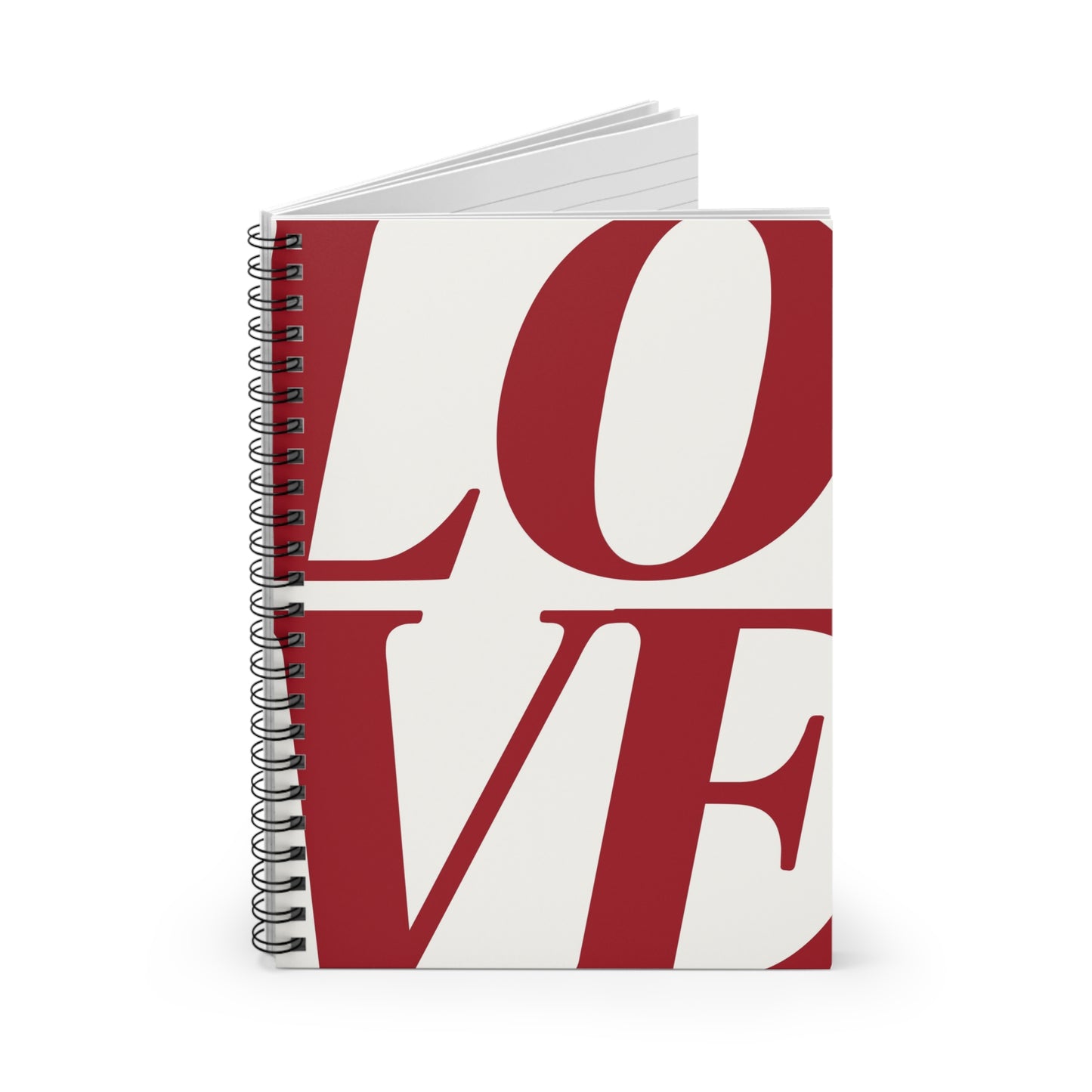 L O V E , Spiral Notebook