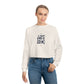 ART ROE LOGO Women's Cropped Fleece Pullover