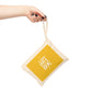 ART ROE LOGO YELLOW Accessory Zipper Pouch