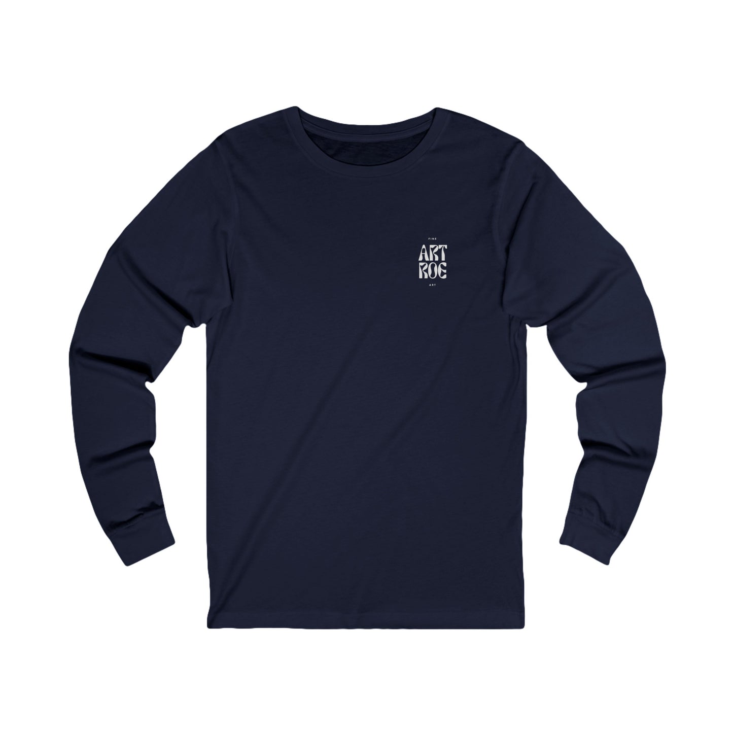 ART ROE LOGO, Unisex Jersey Long Sleeve Tee