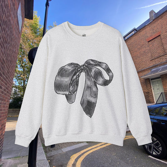 Coquette Bow, Unisex Heavy Blend™ Crewneck Sweatshirt