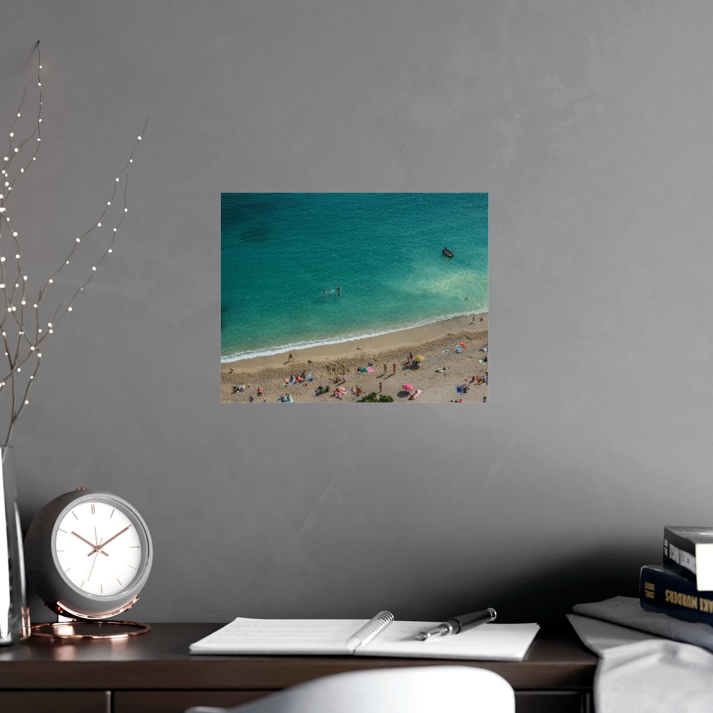 Beach Holiday, Premium 180gsm Fine Art Print