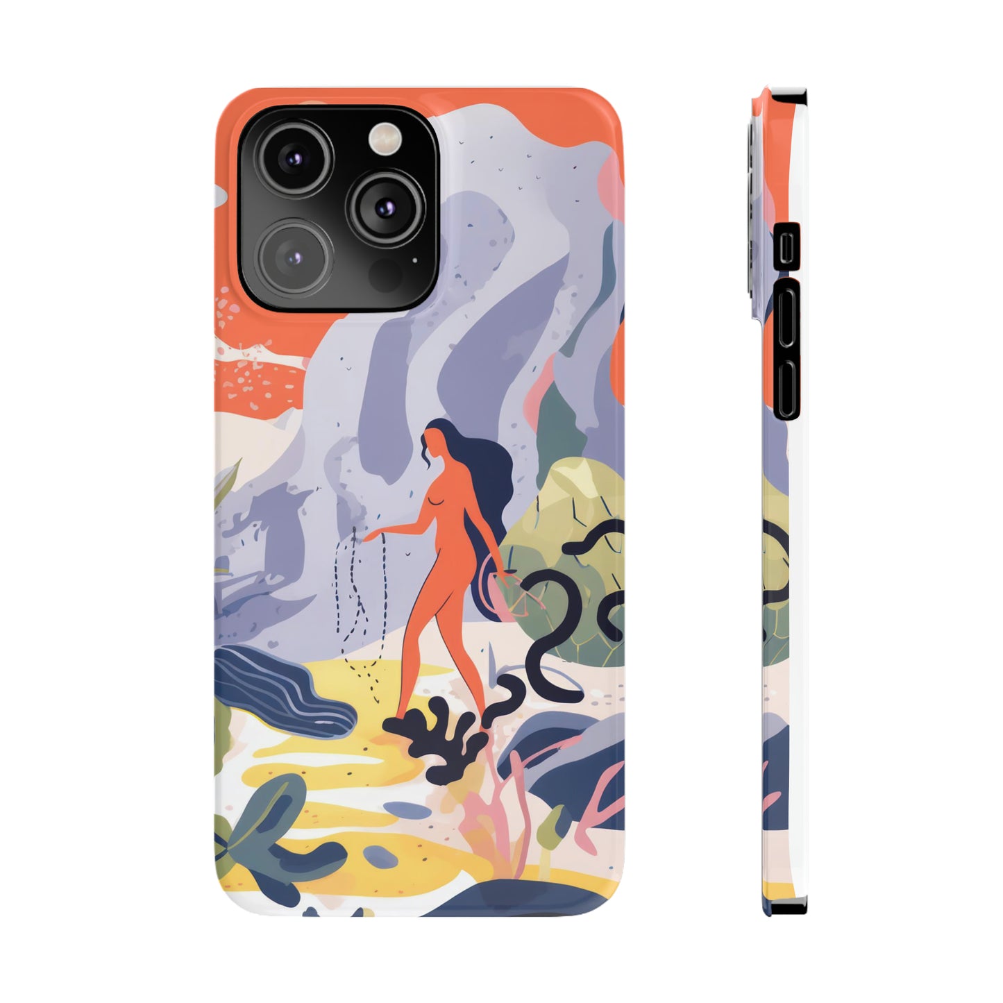 Moonlit, Slim Phone Case