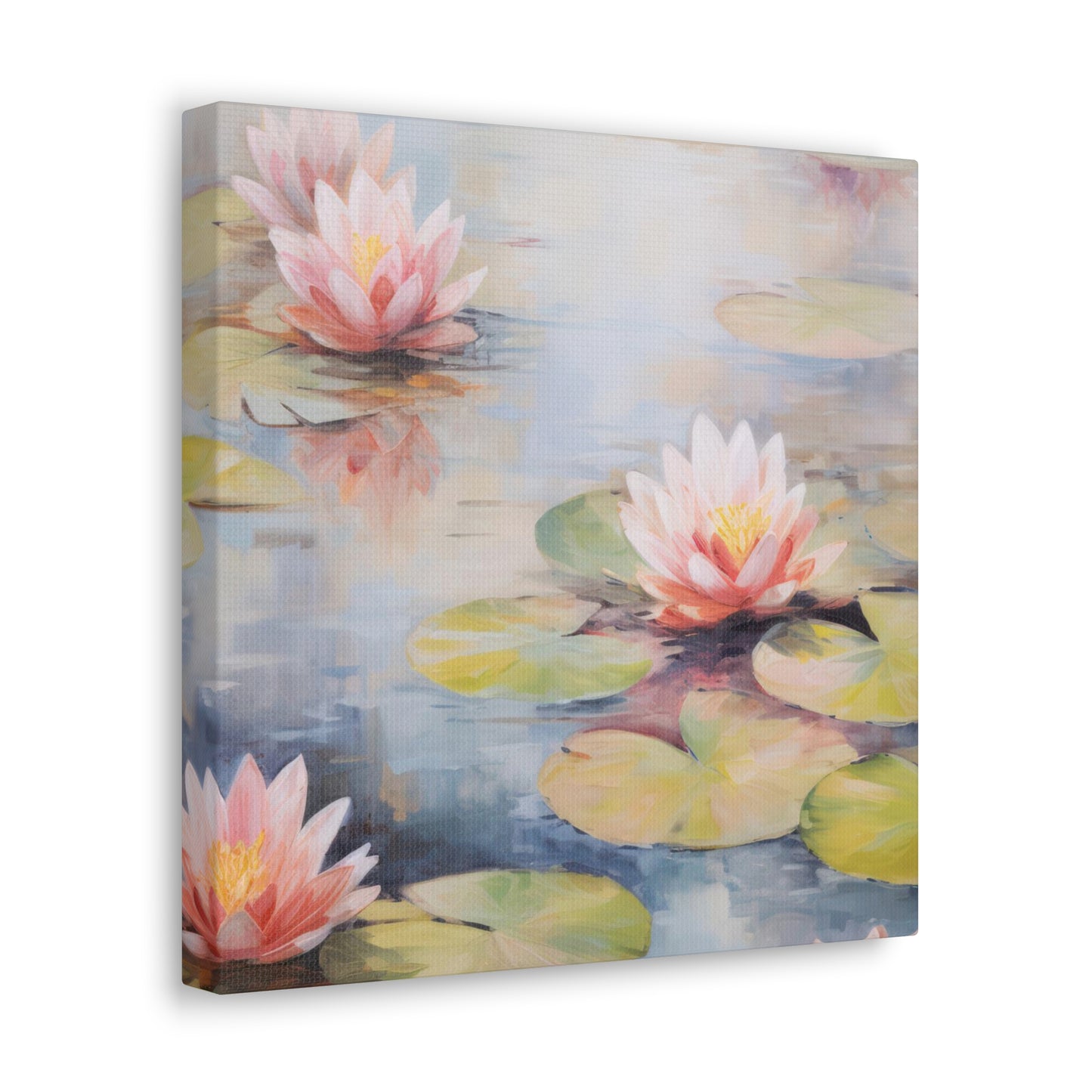 Water Lilies, Canvas (12x12)&(16x16)