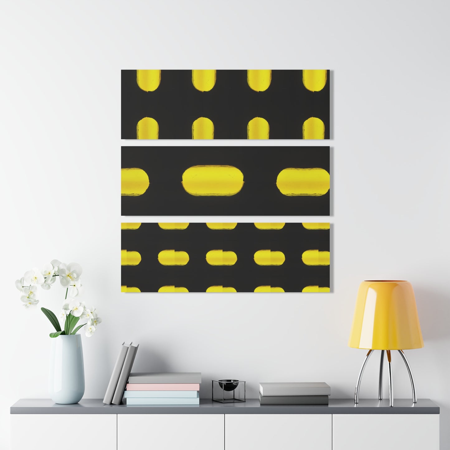 Orderly Taxi - "Order Me a Taxi?", Acrylic, Triptych (36x36)