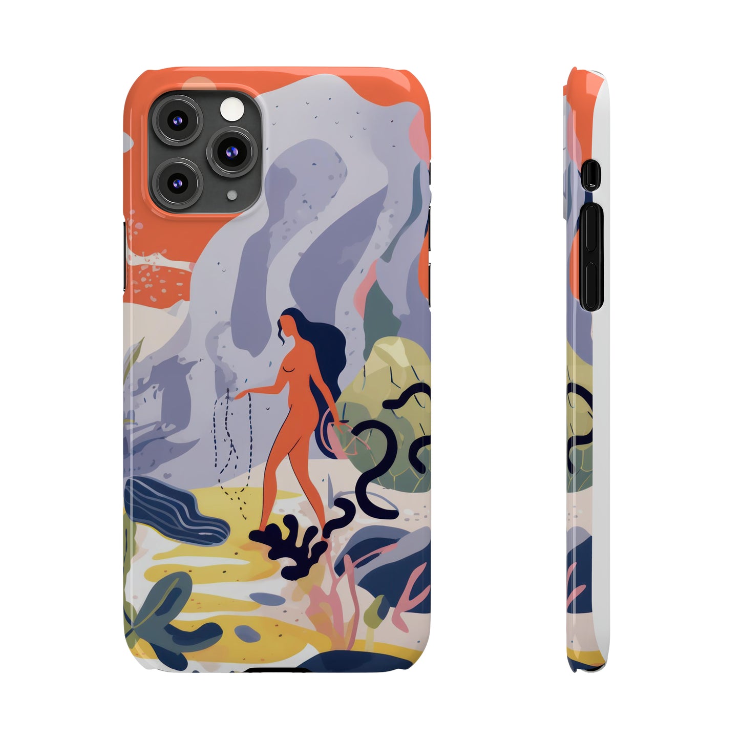 Moonlit, Slim Phone Case