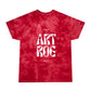 ART ROE LOGO Tie-Dye Tee, Crystal